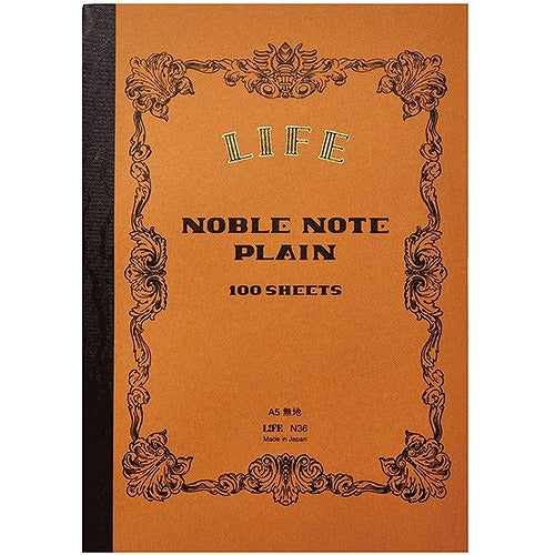 LIFE Noble Note - A5 - Harajuku Culture Japan - Japanease Products Store Beauty and Stationery
