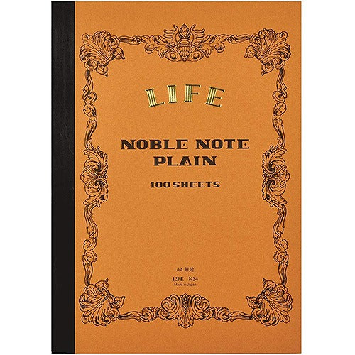 LIFE Noble Note - A4 - Harajuku Culture Japan - Japanease Products Store Beauty and Stationery