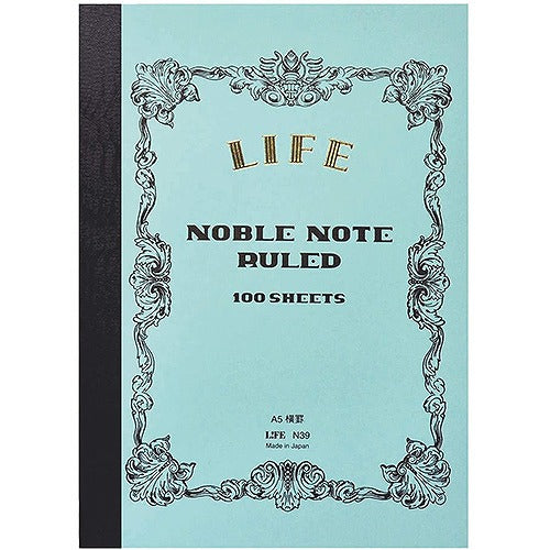 LIFE Noble Note - A5 - Harajuku Culture Japan - Japanease Products Store Beauty and Stationery