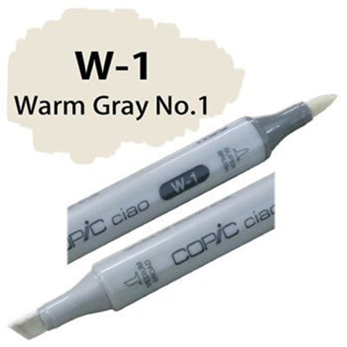 Copic Ciao Marker - W1 - Harajuku Culture Japan - Japanease Products Store Beauty and Stationery