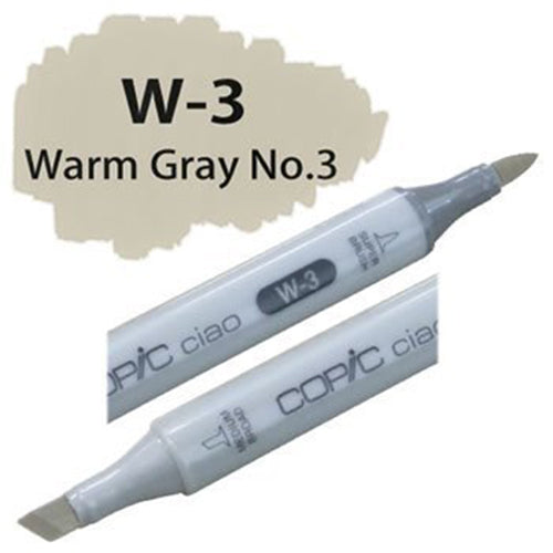 Copic Ciao Marker - W3 - Harajuku Culture Japan - Japanease Products Store Beauty and Stationery