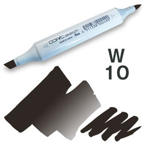 Copic Sketch Marker - W10 - Harajuku Culture Japan - Japanease Products Store Beauty and Stationery
