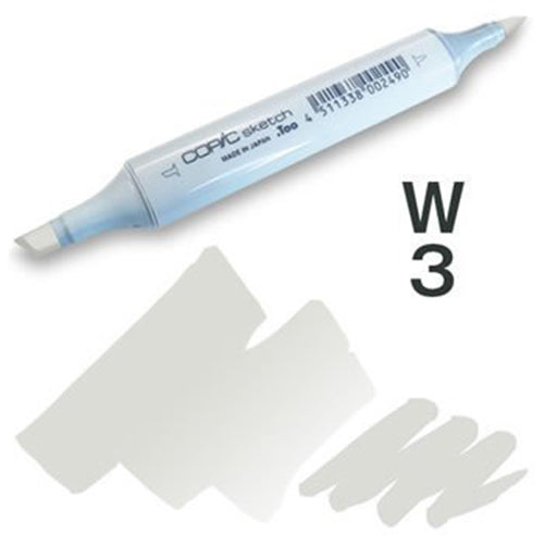 Copic Sketch Marker - W3 - Harajuku Culture Japan - Japanease Products Store Beauty and Stationery