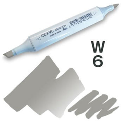 Copic Sketch Marker - W6 - Harajuku Culture Japan - Japanease Products Store Beauty and Stationery