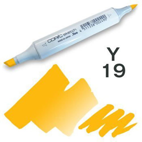 Copic Sketch Marker - Y19 - Harajuku Culture Japan - Japanease Products Store Beauty and Stationery