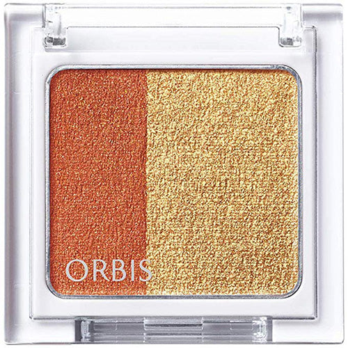 Orbis Twin Gradation Eye Color - Orange Brick - Harajuku Culture Japan - Japanease Products Store Beauty and Stationery