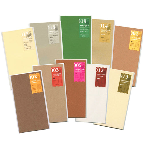 Midori Traveler's Note Book Regular Size Refill 014 - Kraft Paper Notebook - Harajuku Culture Japan - Japanease Products Store Beauty and Stationery